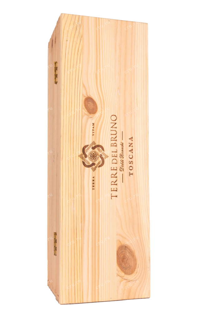 Деревянная коробка Terre del Bruno Gorgoli Toscana gift box 2020 1.5 л