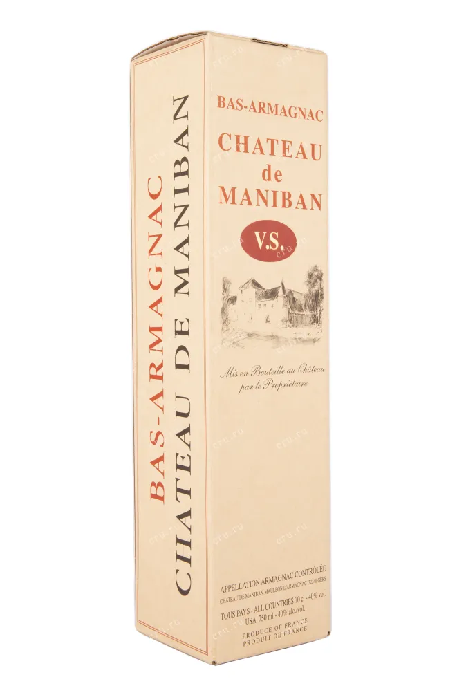 Арманьяк Chateau de Maniban VS  0.7 л