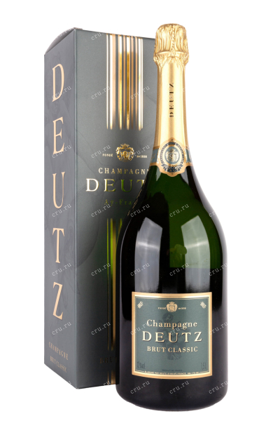 Шампанское Deutz Brut Classic gift box 2020 1.5 л