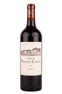 Вино Chateau Pontet-Canet Grand Cru Classe Pauillac 2012 0.75 л