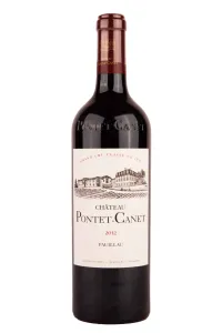 Вино Chateau Pontet-Canet Grand Cru Classe Pauillac 2012 0.75 л