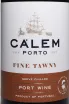 Этикетка Calem Fine Tawny 2018 0.75 л