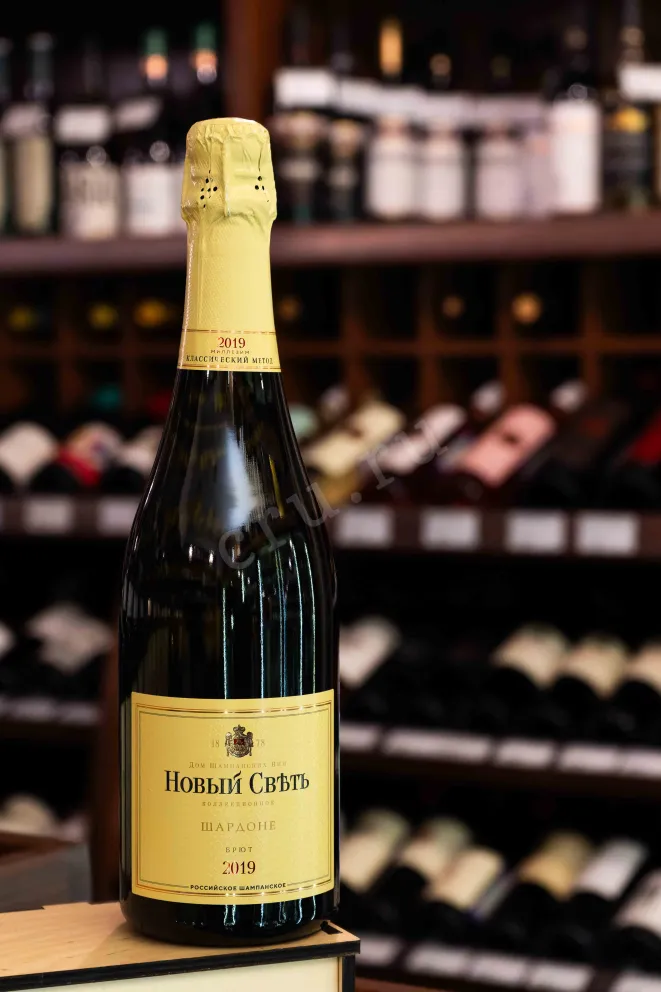 В магазине Крю Профи Novy Svet Chardonnay Brut 2019 0.75 л