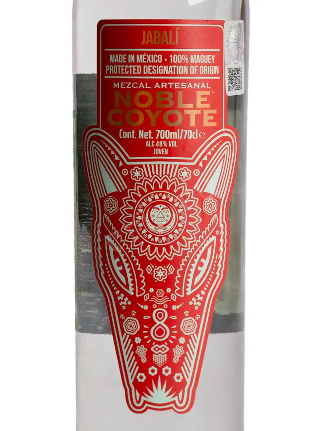 Этикетка Noble Coyote Artesanal Jabali 0 л