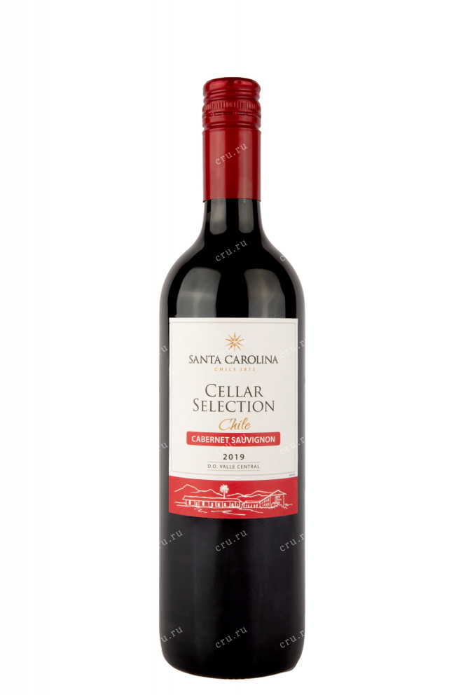 Вино Santa Carolina Cellar Selection Cabernet Sauvignon 2019 0.75 л