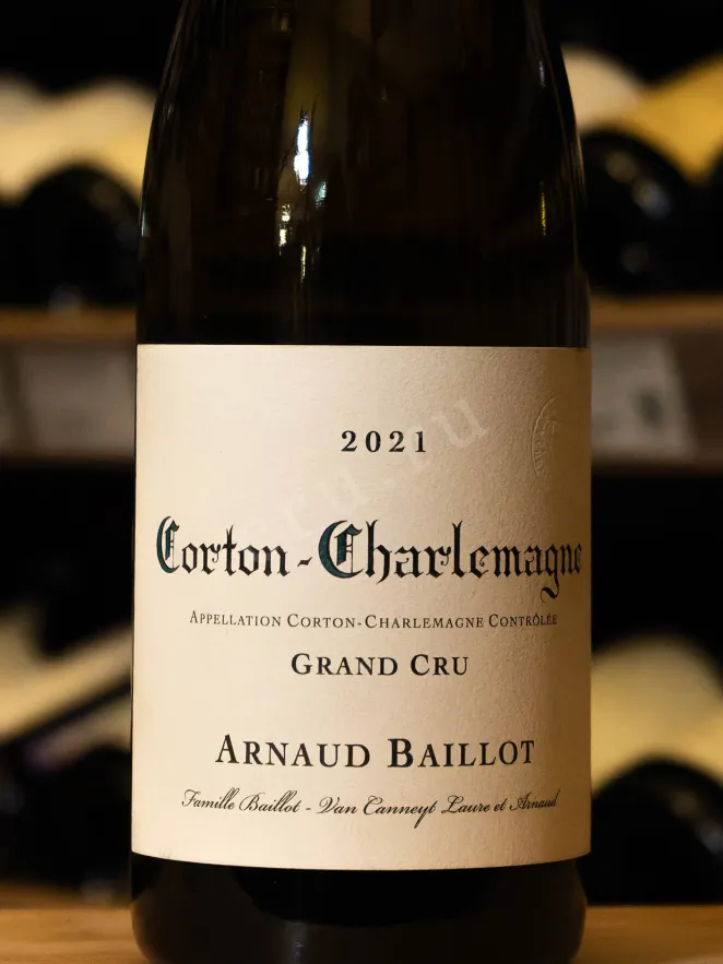 В магазине Крю Профи Arnaud Baillot Corton-Charlemagne Grand Cru 2021 0.75 л