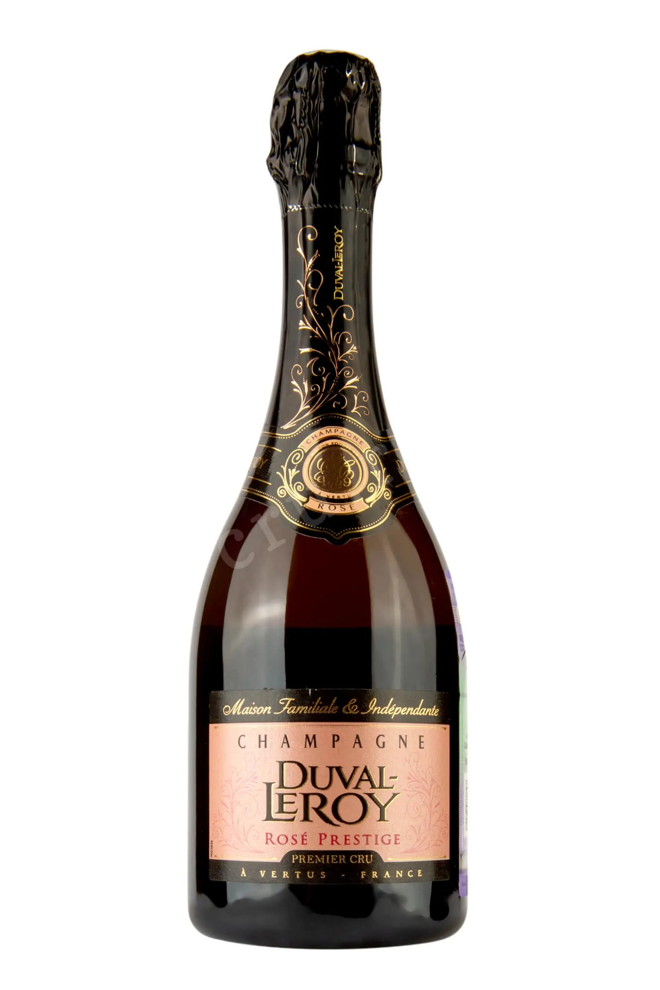 Фото — Шампанское Duval-Leroy Rose Prestige Premier Cru 2008 0.375 л