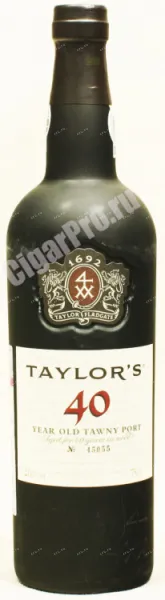 Портвейн Taylors 40 years Tawny  0.75 л