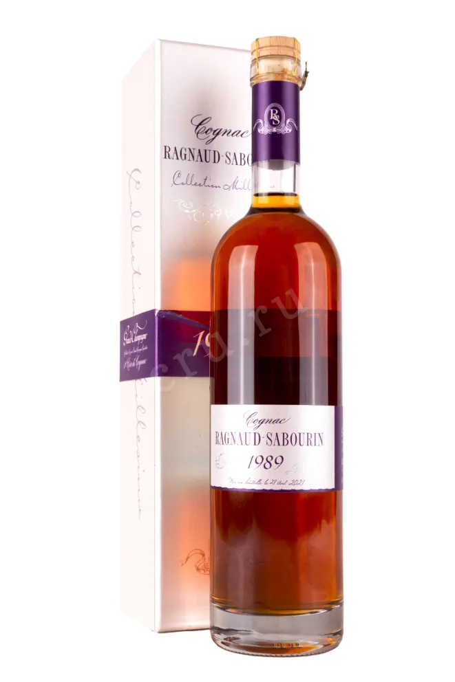 Коньяк Ragnaud Sabourin Millesime in tube 1989 0.7 л