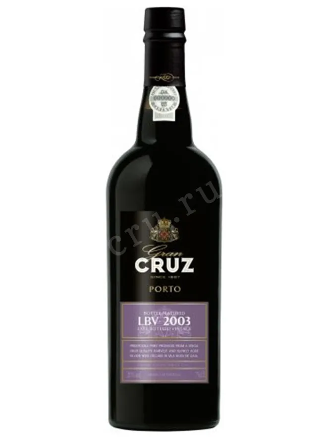 Портвейн Gran Cruz LBV 2003 0.75 л