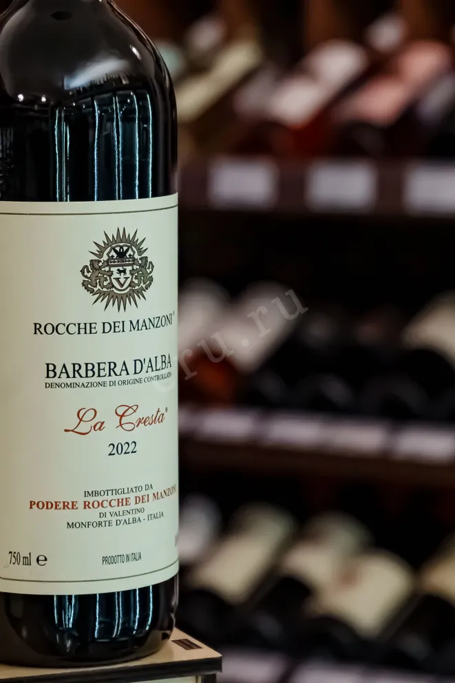 В магазине Крю Профи Rocche Dei Manzoni Barbera D'Alba La Cresta DOC 2022 0.75 л