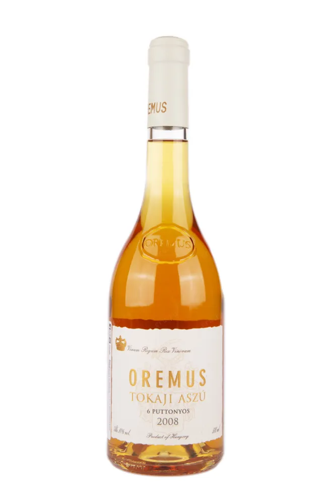 Вино Oremus Tokaji Aszu 6 puttonyos 2007 0.5 л