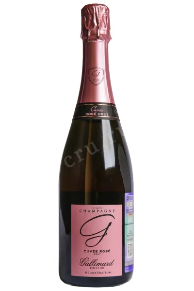 Шампанское Gallimard Pere et Fils Rose Brut 2022 0.75 л
