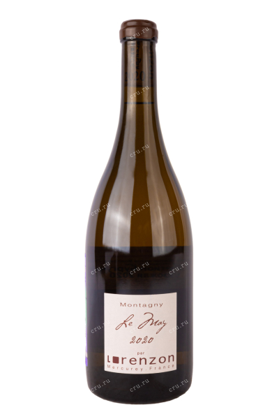 Вино Domaine Bruno Lorenzon Montagny Le May 2020 0.75 л