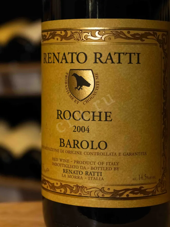 В магазине Крю Профи Renato Ratti Rocche Barolo 2004 0.75 л
