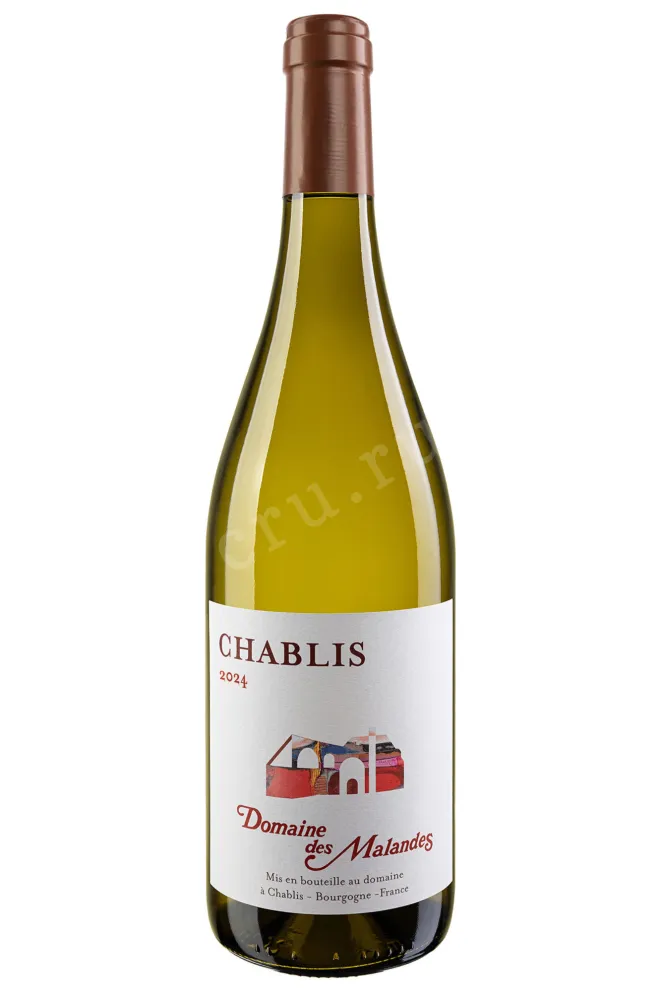 Вино Domaine Des Malandes Chablis 2024 0.75 л