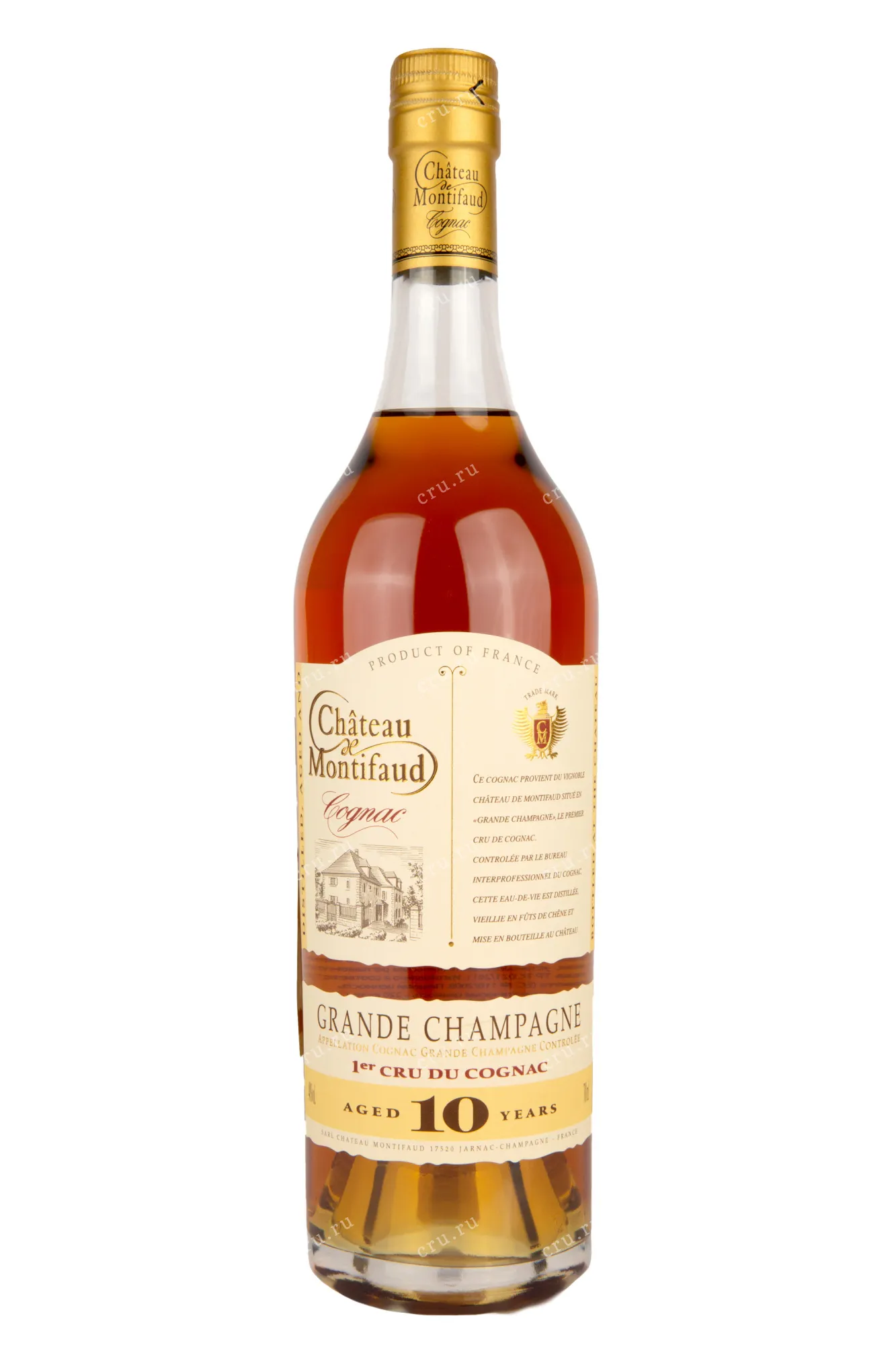 Фото — Коньяк Chateau de Montifaud 10 Years  0.7 л