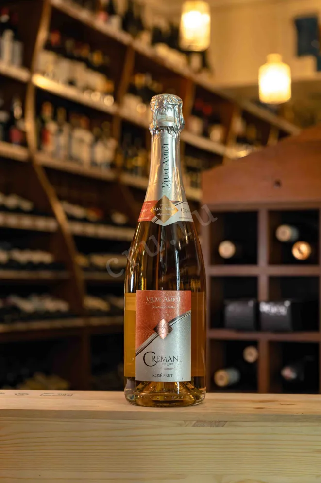 В магазине Крю Профи Veuve Amiot Cremant de Loire Rose 2021 0.75 л