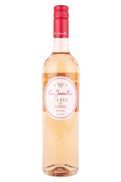 Вино Les Jamelles Clair de Rose Pays 2021 0.75 л