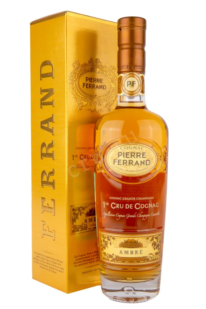 Коньяк Pierre Ferrand Ambre 10 years in gift box  0.7 л