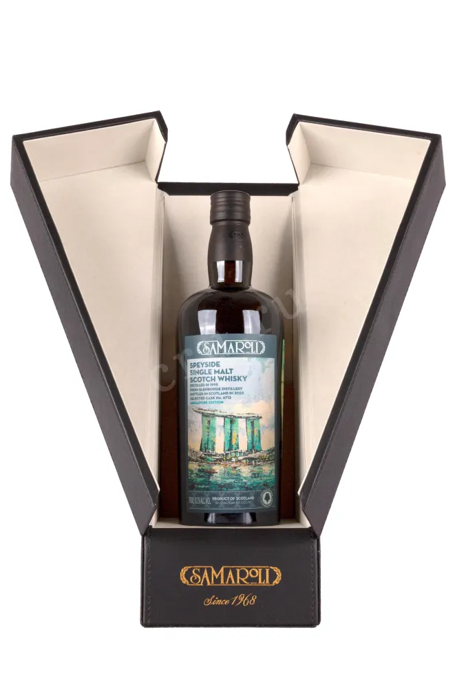 В подарочной коробке Samaroli Glenburgie in gift box 0.7 л