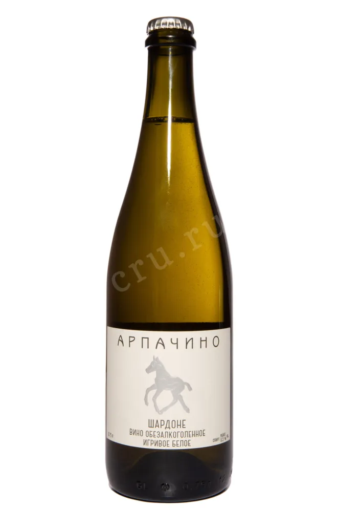 Игристое вино Арпачино Шардоне Обезалкоголенное  0.75 л