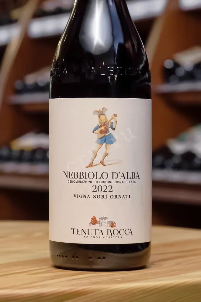 В магазине Крю Профи Tenuta Rocca Nebbiolo d'Alba 2022 0.75 л