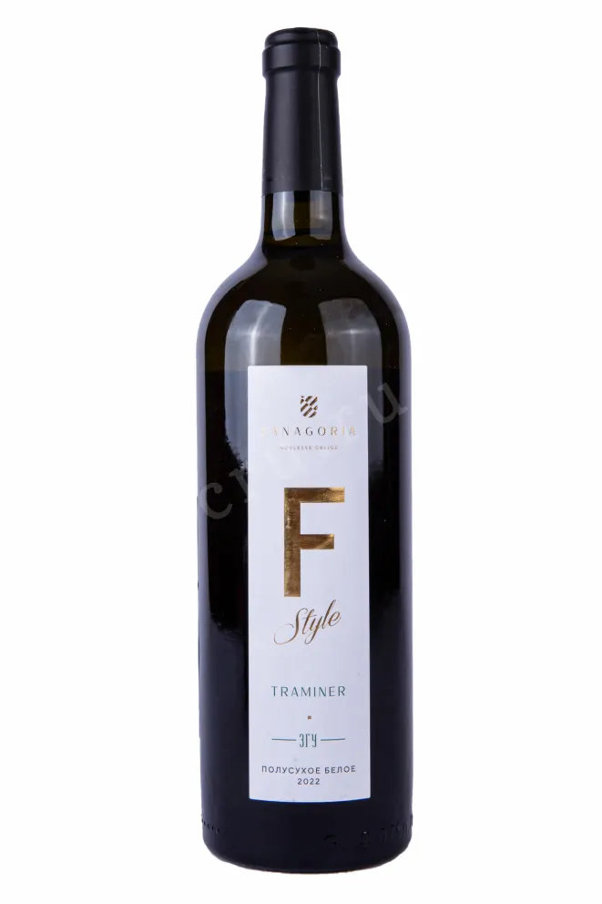 Вино Фанагория Ф-Стиль Траминер 2022 0.75 л