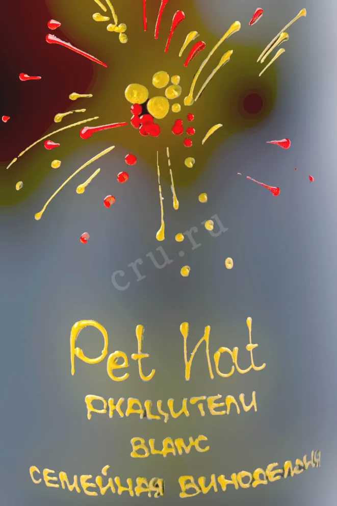 Этикетка Konstatntin Dzitoev Pet Nat 2024 0.75 л