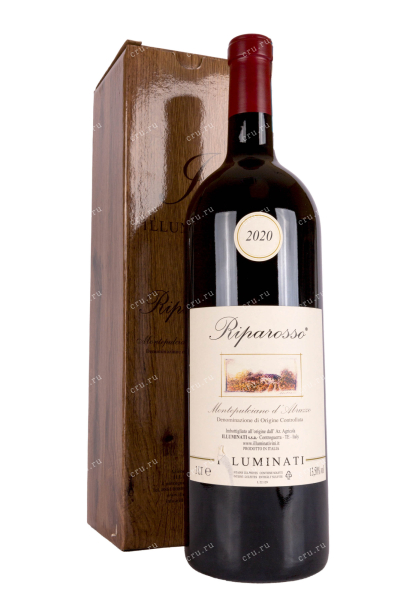 Вино Riparosso Montepulciano d'Abruzzo gift box 2020 3 л