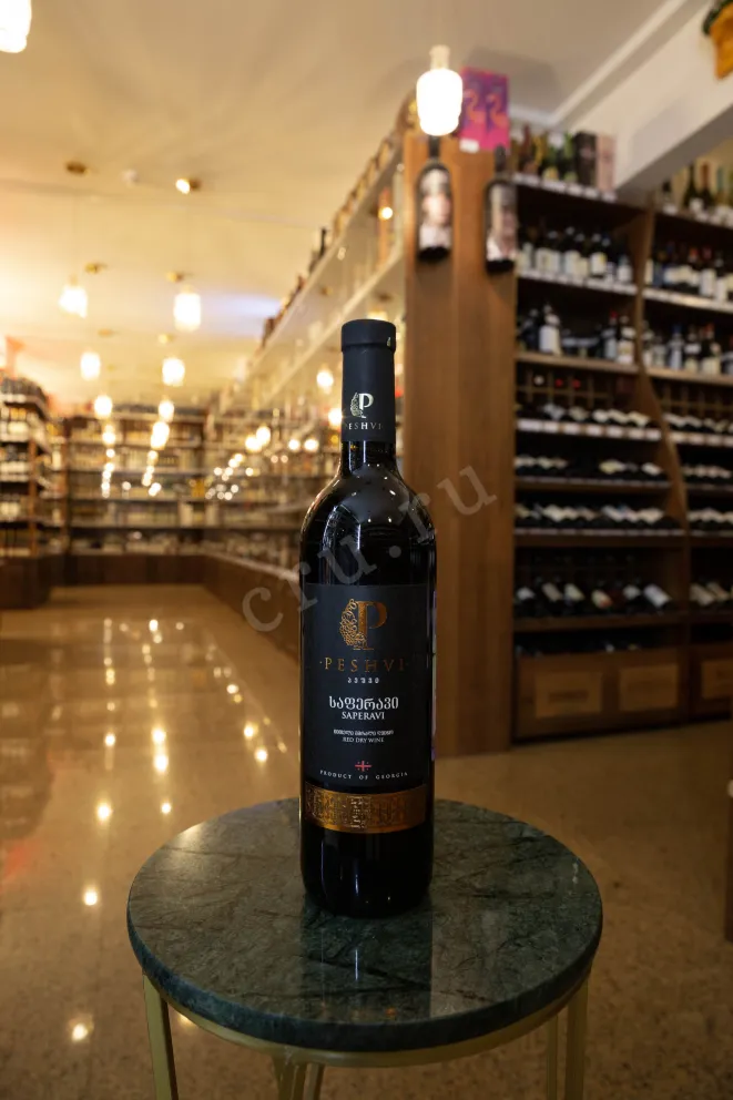 В магазине Крю Профи Peshvi Saperavi 2020 0.75 л