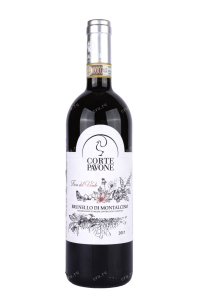Вино Corte Pavone Brunello di Montalcino Fiore del Vento 2017 0.75 л