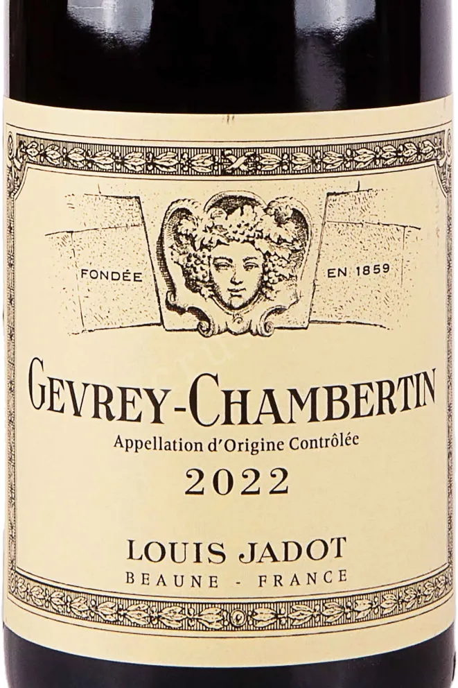 Этикетка Louis Jadot Gevrey Chambertin 2022 0.75 л