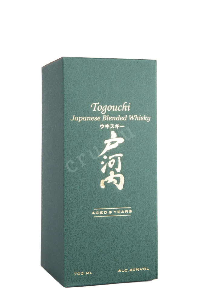 Подарочная коробка Toguchi 9 years with gift box 0.7 л