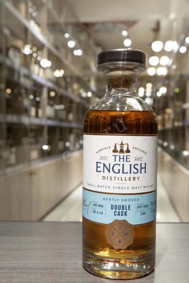 В магазине Крю Профи English Gently Smoked Double Cask Single Malt in gift box 0.7 л