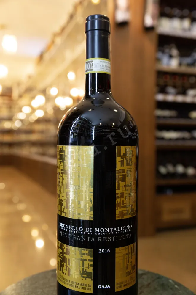В магазине Крю Профи Gaja Pieve Santa Restituta Brunello di Montalcino 2016 1.5 л