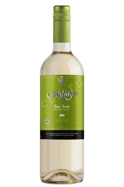 Вино Undurraga Santiago 1541 White Semi-sweet Central Valley  0.75 л