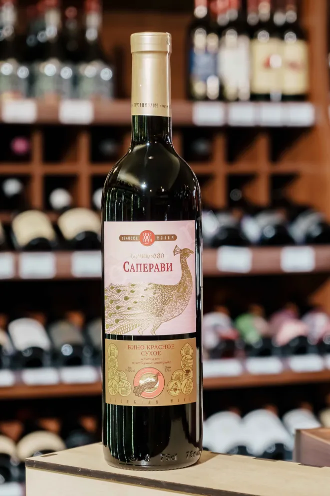 В магазине Крю Профи Gruzwinprom Premium Saperavi 2018 0.75 л