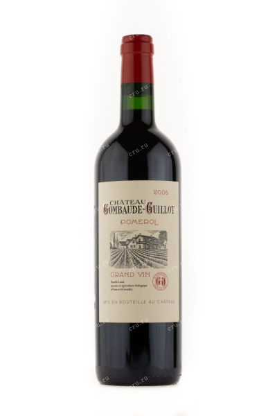 Вино Chateau Gombaude Guillot Pomerol 2006 0.75 л