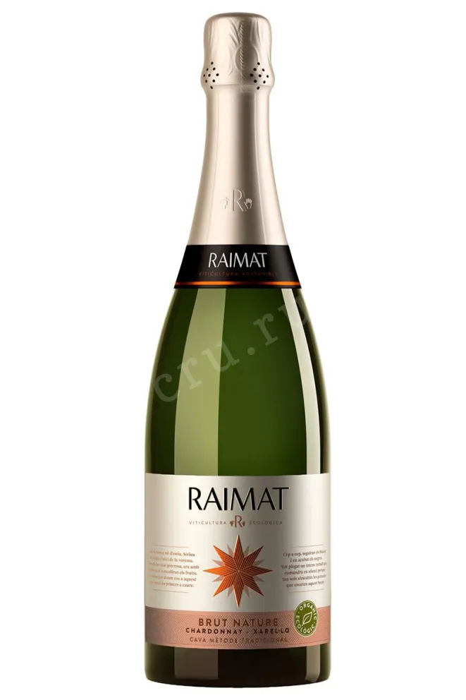 Игристое вино Raimat Brut Nature Chardonnay Xarel-lo Cava 2022 0.75 л