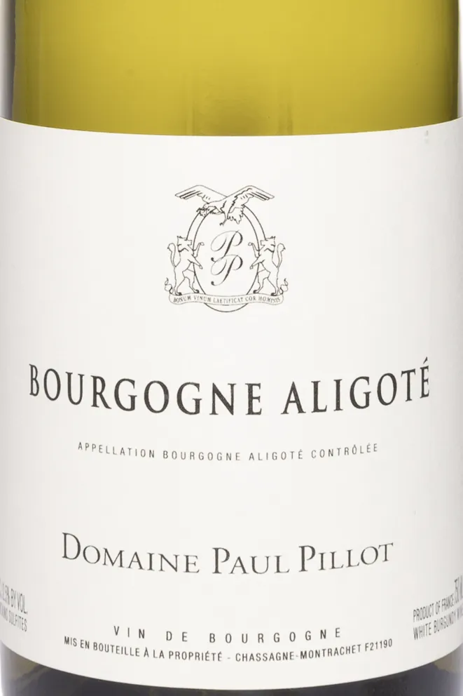 Этикетка Domaine Paul Pillot Bourgogne Aligote AOC 2022 0.75 л