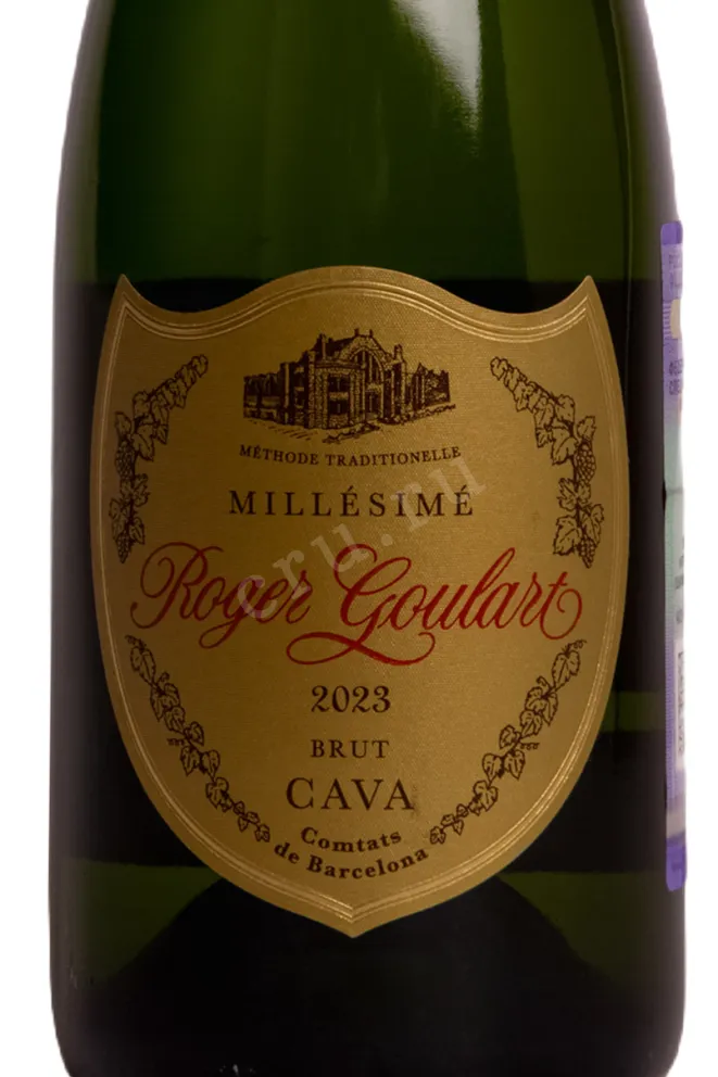 Этикетка Roger Goulart Millesime Brut 2023 0.75 л