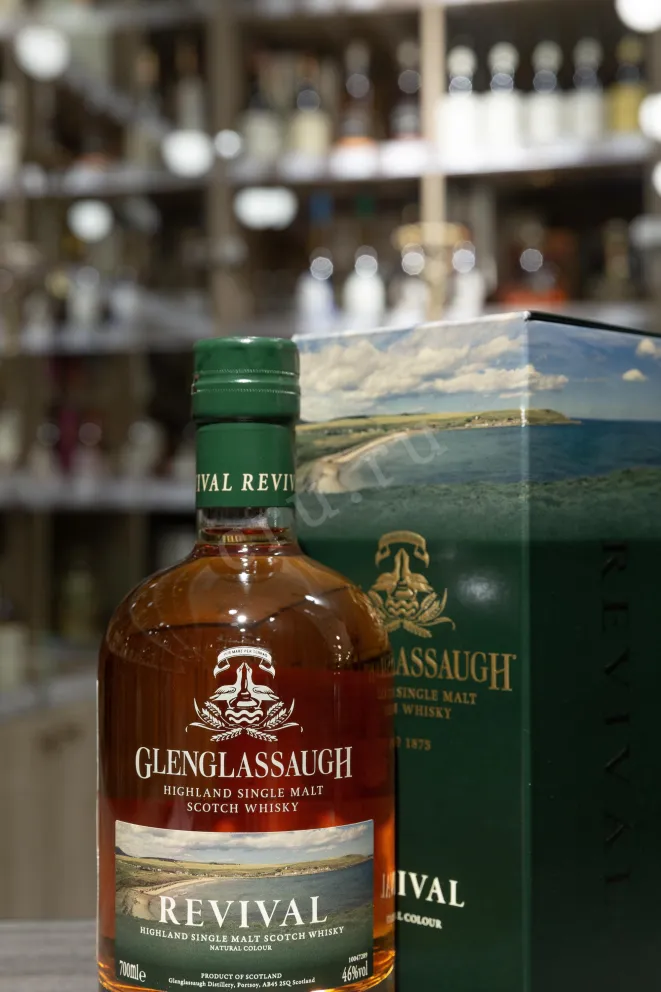 В магазине Крю Профи Glenglassaugh Revival in gift box 0.7 л