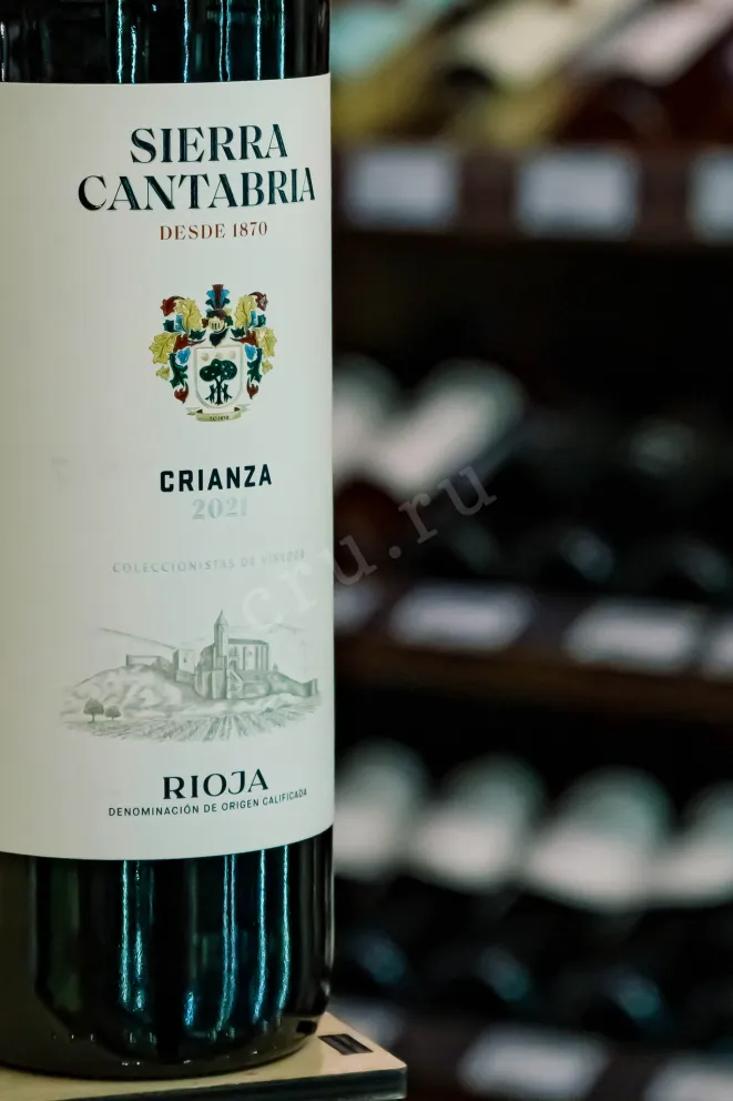 В магазине Крю Профи Sierra Cantabria Crianza 2021 0.75 л