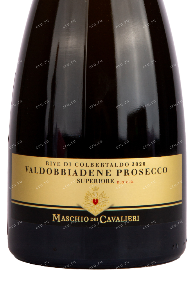 Этикетка игристого вина Maschio dei Cavalieri Rive di Colbertaldo Valdobbiadene Prosecco 0.75 л