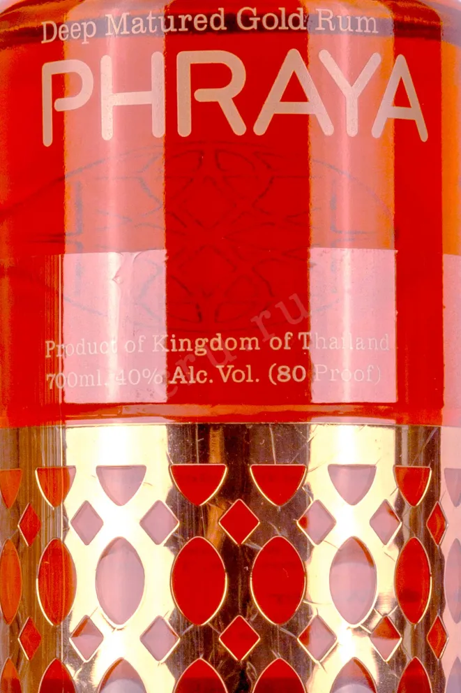 Этикетка Phraya Elements 0.7 л