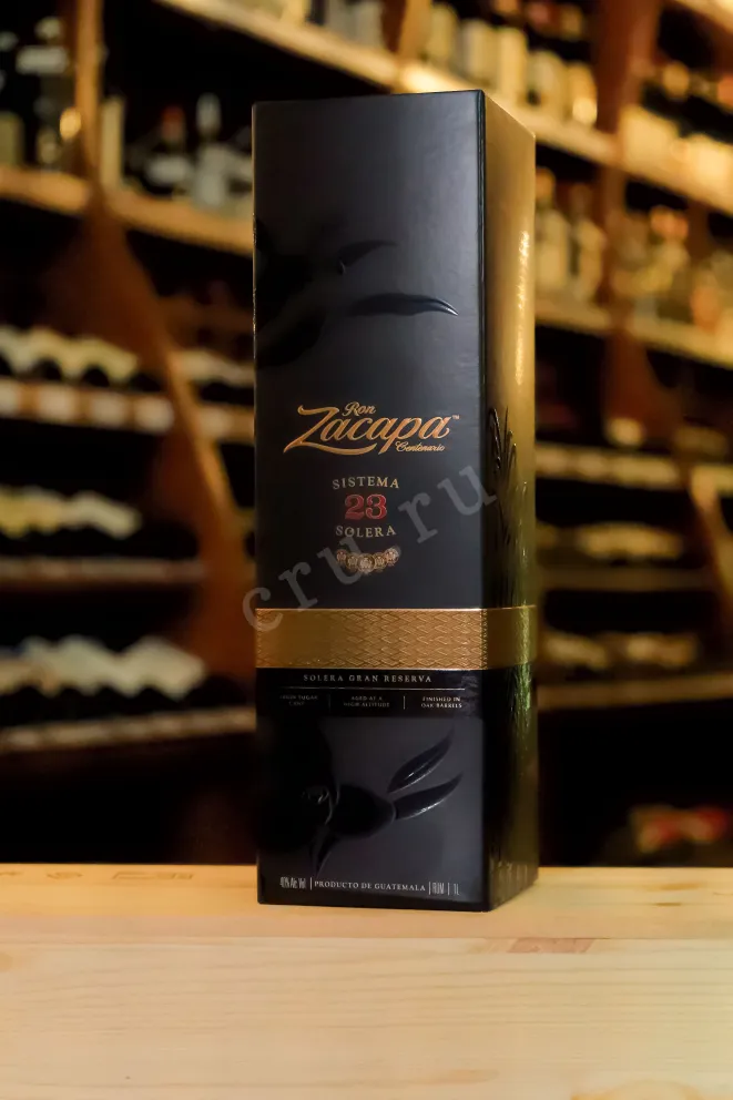 Ром Zacapa Centenario Solera Gran Reserva 23 years gift box  1 л