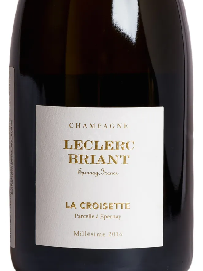 Этикетка Leclerc Briant La Croisette Millesime in gift box 2016 0.75 л
