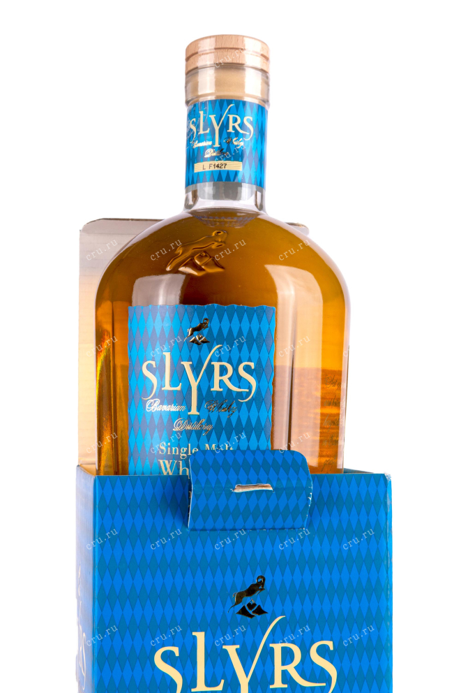 В подарочной коробке Slyrs Rum Cask gift box 0.7 л