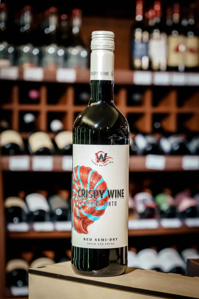 В магазине Крю Профи Crispy Wine Red Semi-Dry 2025 0.75 л